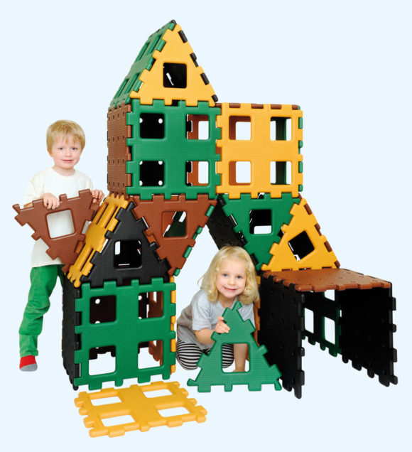 70-71210 XL Polydron Natural Colours